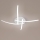Brilagi - Luminaria de techo LED STRIPES LED/32W/230V 60x60 cm blanca