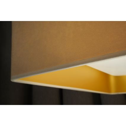 Brilagi - Plafón de techo VELVET SQUARE LED/24W/230V 43x43 cm crema