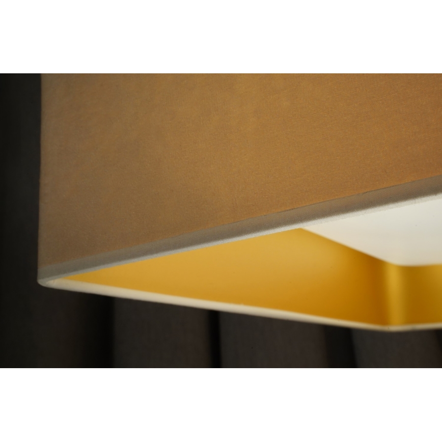 Brilagi - Plafón de techo VELVET SQUARE LED/24W/230V 43x43 cm crema