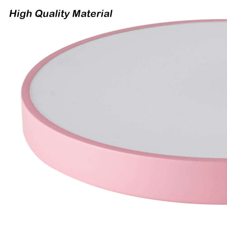 Brilagi - Plafón LED POOL/36W/230V 3000/4000/6000K Ø 30 cm, rosa