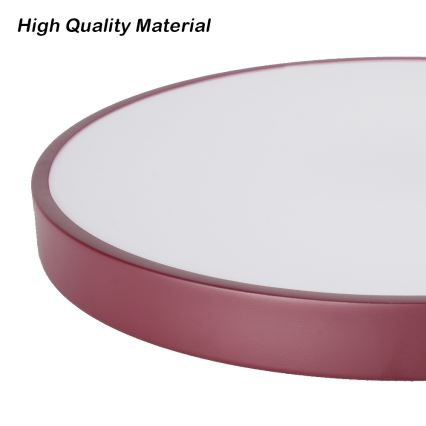 Brilagi - Lámpara de techo LED POOL LED/60W/230V 3000/4000/6000K Ø 60 cm burdeos