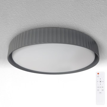 Brilagi - Luminaria de techo regulable LUCIA LED/48W/230V 3000-6500K Ø 41 cm gris + mando a distancia