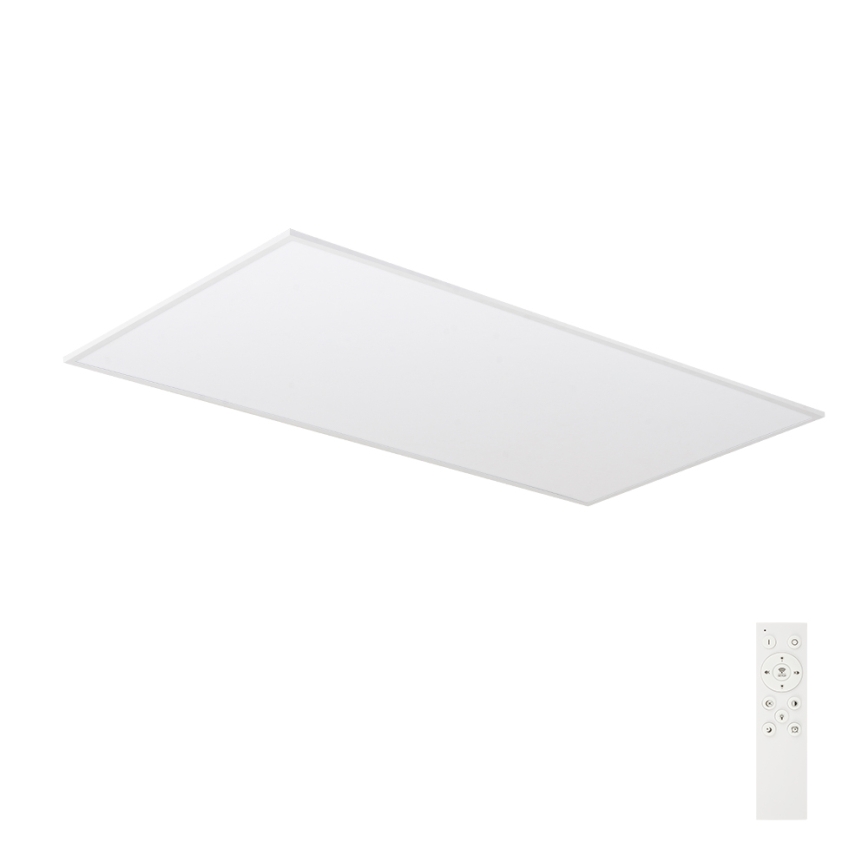 Brilagi - Plafón LED regulable SLIMFRAME LED/80W/230V 120x60 cm 3000-6000K blanco + mando a distancia