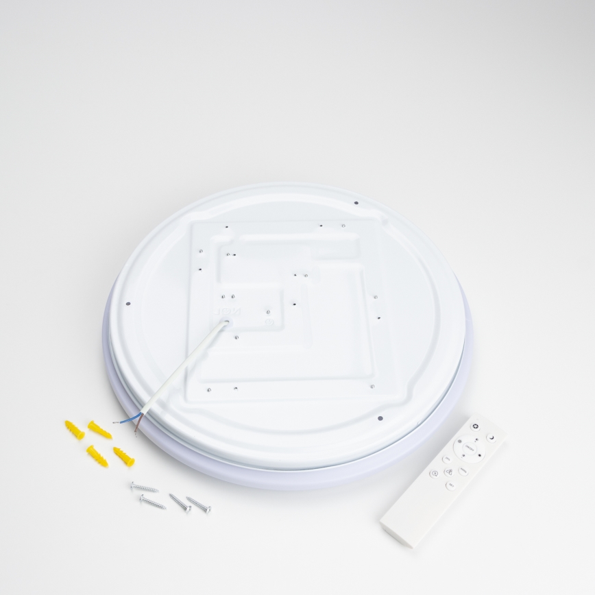 Brilagi - Lámpara de techo LED regulable SMART LED/24W/230V Ø 38 cm 3000-6000K Wi-Fi Tuya Beacon + control remoto