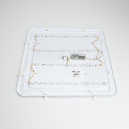 Brilagi - Luminaria de techo LED regulable inteligente, 36W, 230V, 53 x 53 cm, 3000–6000K, Wi-Fi Tuya Beacon + control remoto