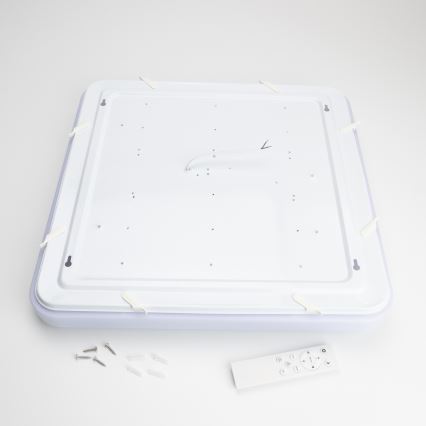 Brilagi - Luminaria de techo LED regulable inteligente, 36W, 230V, 53 x 53 cm, 3000–6000K, Wi-Fi Tuya Beacon + control remoto
