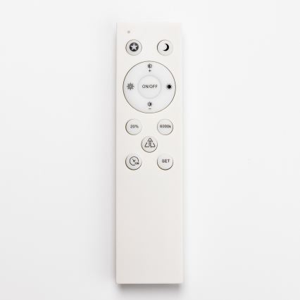 Brilagi - Luminaria de techo LED regulable inteligente, 36W, 230V, 53 x 53 cm, 3000–6000K, Wi-Fi Tuya Beacon + control remoto