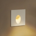 Brilagi - Luminaria empotrable LED para exterior STAIRDOT LED/2W/230V blanca IP65 cuadrada