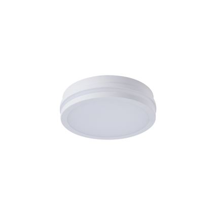 Brilagi - Lámpara de techo LED para exterior con sensor BENE LED/18W/230V Ø 21,5 cm blanca IP54
