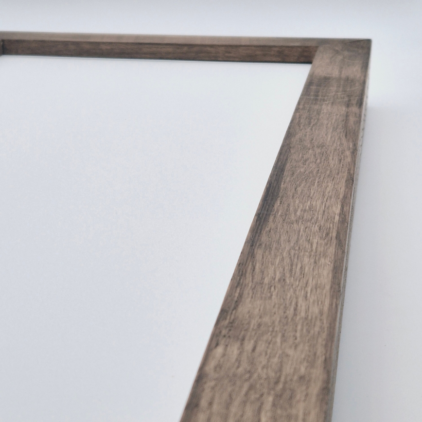 Brilagi - Luminaria LED de techo para baño WOODY FRAME LED/50W/230V 120x30 cm IP44 en roble nogal
