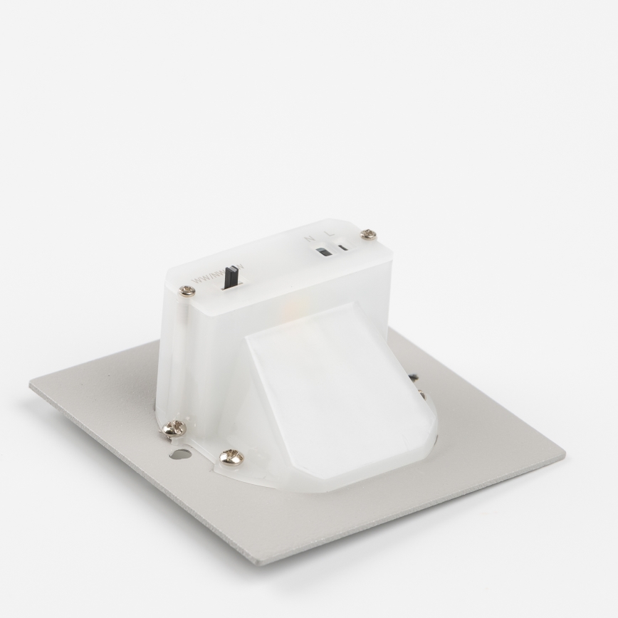 Brilagi - Luminaria LED para escalera con sensor de movimiento y crepuscular JACK LED/1,5W/230V 3000/4000/6500K blanco