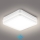 Brilagi - Luminaria LED de exterior con sensor BENE, 24 W, 230 V, 26 x 26 cm, blanca, IP54