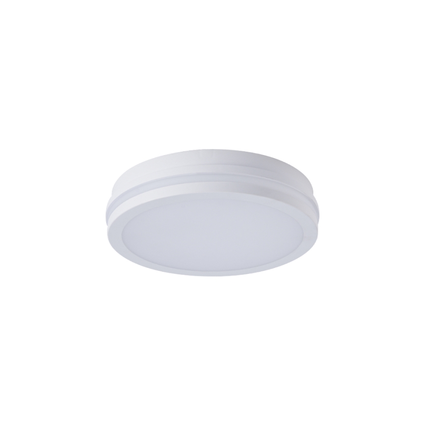 Brilagi - Plafón LED de techo para exterior con sensor BENE LED/24W/230V Ø 26 cm blanco IP54