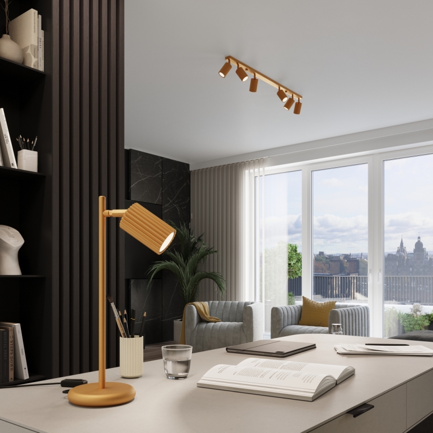 Brilagi - Luminaria LED de focos CRESTO 6xGU10/10W/230V dorada