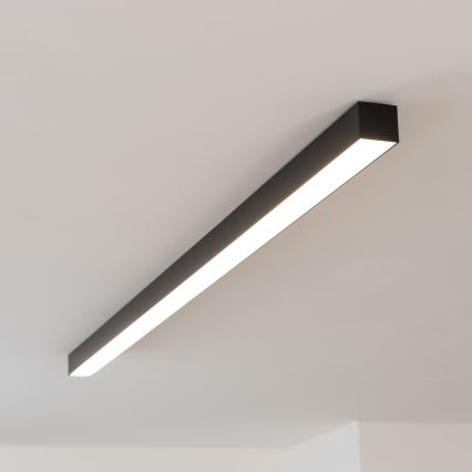 Brilagi - Plafón LED de superficie FULLDAY LED/20/30/40W/230V 2700/4000/6000K 120 cm UGR19 negro