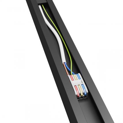 Brilagi - Plafón LED de superficie FULLDAY LED/20/30/40W/230V 2700/4000/6000K 120 cm UGR19 negro