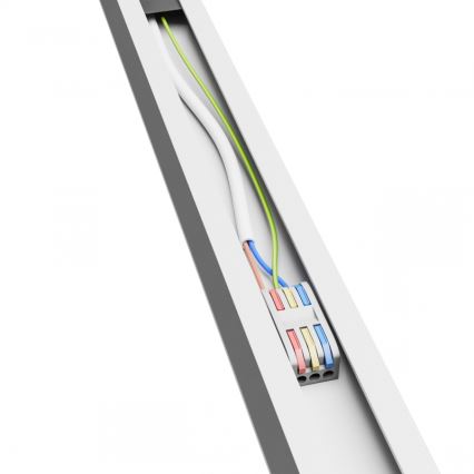 Brilagi - Luminaria LED de superficie para techo FULLDAY LED/20/30/40W/230V 2700/4000/6000K 120 cm UGR19 blanca