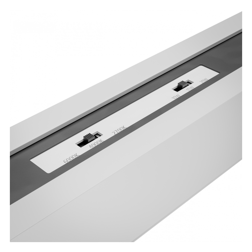 Brilagi - Plafón LED de techo de montaje en superficie FULLDAY LED/10/15/20W/230V 2700/4000/6000K 60 cm UGR19 blanco