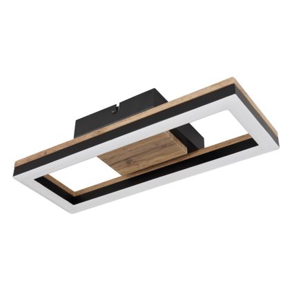 Brilagi - Luminaria de techo LED regulable VELVET SQUARE LED/24W/230V 43x43 cm 3000/4000/6500K con mando a distancia rosa
