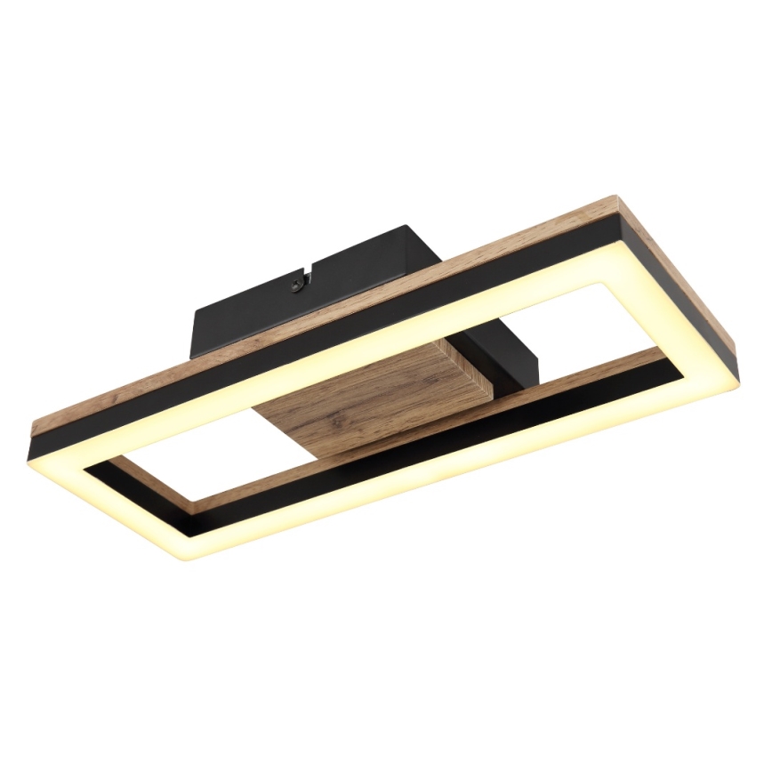 Brilagi - Luminaria de techo LED regulable VELVET SQUARE LED/24W/230V 43x43 cm 3000/4000/6500K con mando a distancia rosa