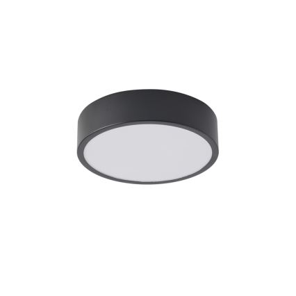 Brilagi - Luminaria LED de techo POOL LED/18W/230V 3000/4500/6000K diámetro 20 cm negra