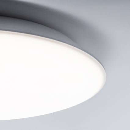 Brilagi - Plafón LED para baño con sensor VESTAS LED/12W/230V Ø 23 cm 4000K IP54