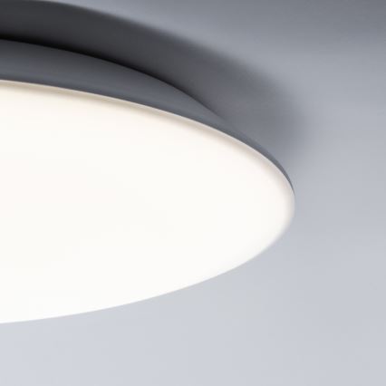 Brilagi - Lámpara de techo LED para baño con sensor VESTAS LED/18W/230V Ø 28 cm 3000K IP54
