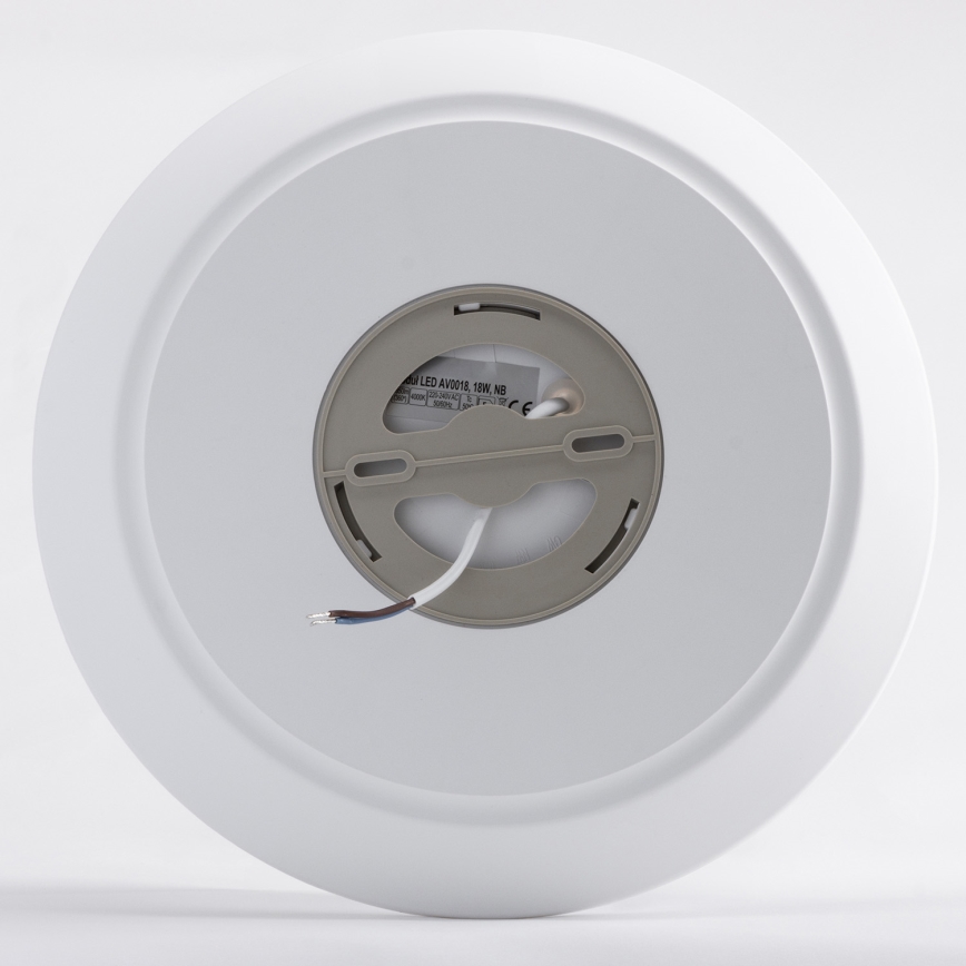 Brilagi - Lámpara de techo LED para baño con sensor VESTAS LED/18W/230V Ø 28 cm 3000K IP54