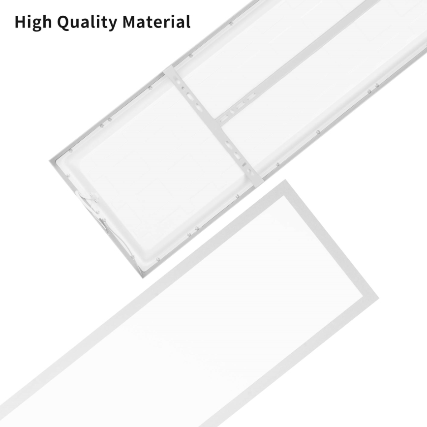 Brilagi - Plafón LED de techo para baño FRAME LED/50W/230V 3000/4000/6000K 120x30 cm IP44 plateado