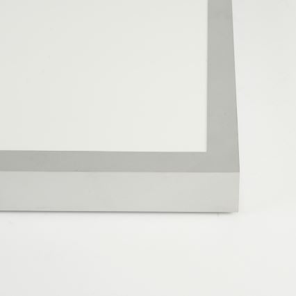 Brilagi - Luminaria de techo LED para baño FRAME LED/50W/230V 3000/4000/6000K 60x60 cm IP44 plateada