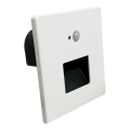 Brilagi - Luminaria LED para escalera con sensor de movimiento y de crepúsculo JACK LED/3W/230V 3000/4000/6500K IP65 blanco