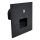 Brilagi - Luminaria LED para escalera con sensor de movimiento y de crepúsculo JACK LED/3W/230V 3000/4000/6500K IP65 negro