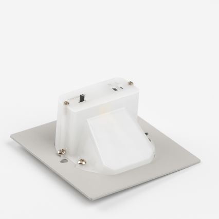 Brilagi - Luminaria LED para escalera con sensor de movimiento y sensor crepuscular JACK LED/1,5W/230V 3000/4000/6500K negro