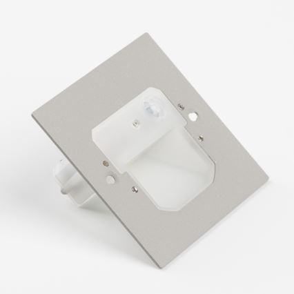 Brilagi - Luminaria LED para escalera con sensor de movimiento y sensor crepuscular JACK LED/1,5W/230V 3000/4000/6500K negro