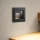Brilagi - Luminaria LED para escalera con sensor STEP LIGHT LED/1,5W/230V IP44 negra