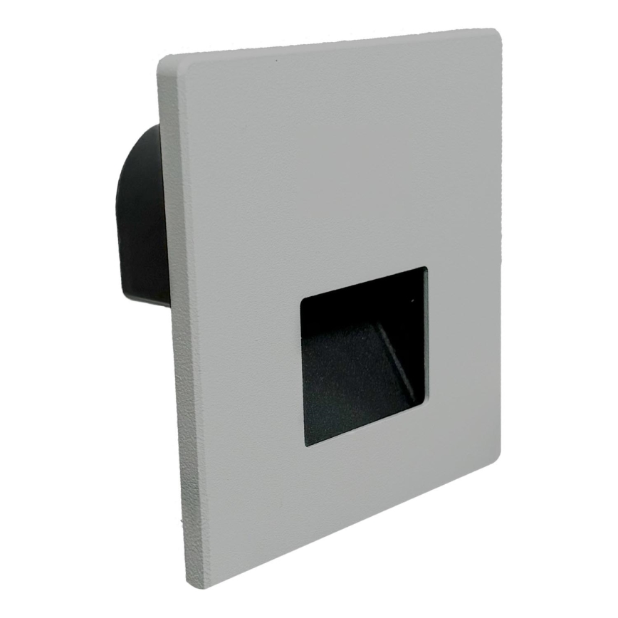 Brilagi - Luminaria LED para escalera JACK LED/3W/230V 3000/4000/6500K IP65 gris