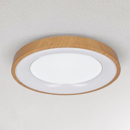 Brilagi - Plafón LED regulable DORIA LED/60W/230V 3000–6500K Ø 60 cm + mando a distancia