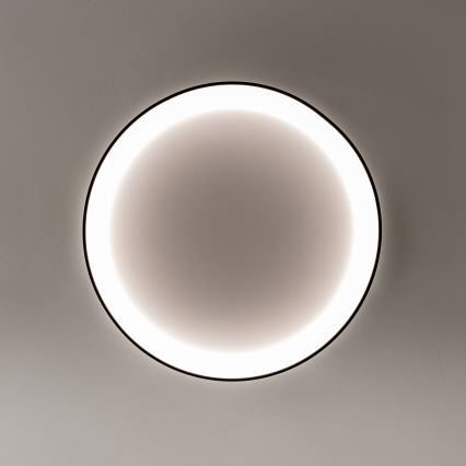 Brilagi - Luminaria de techo LED regulable FALCON II LED/108W/230V 3000-6500K diámetro 80 cm negra + mando a distancia