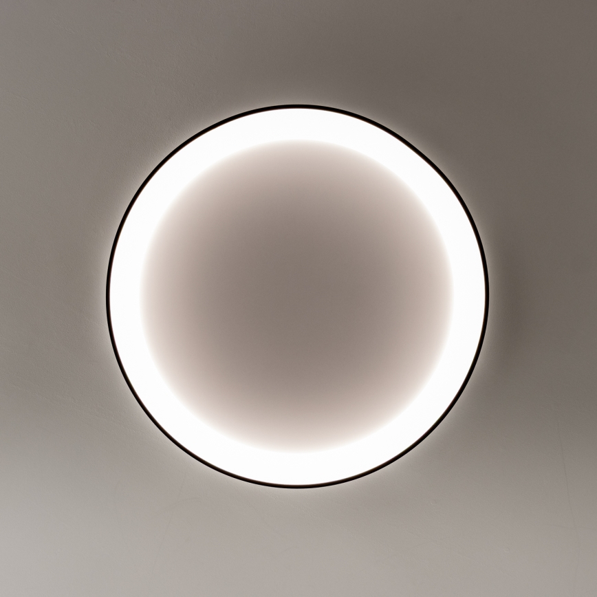 Brilagi - Luminaria de techo LED regulable FALCON II LED/108W/230V 3000-6500K diámetro 80 cm negra + mando a distancia