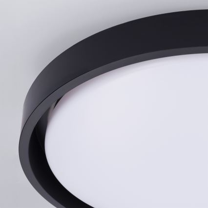 Brilagi - Lámpara de techo LED regulable MATTEO LED/48W/230V 3000-6500K Ø 41 cm negro + mando a distancia