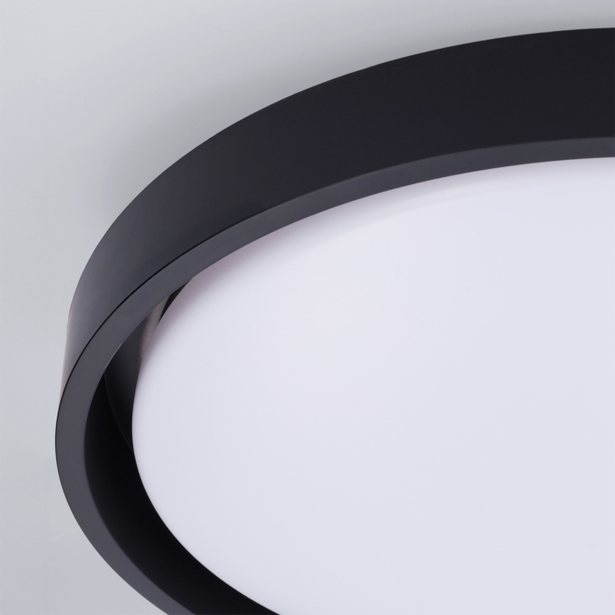 Brilagi - Lámpara de techo LED regulable MATTEO LED/48W/230V 3000-6500K Ø 41 cm negro + mando a distancia