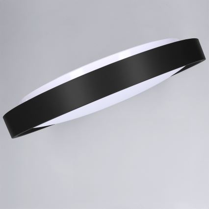 Brilagi - Lámpara de techo LED regulable MATTEO LED/48W/230V 3000-6500K Ø 41 cm negro + mando a distancia