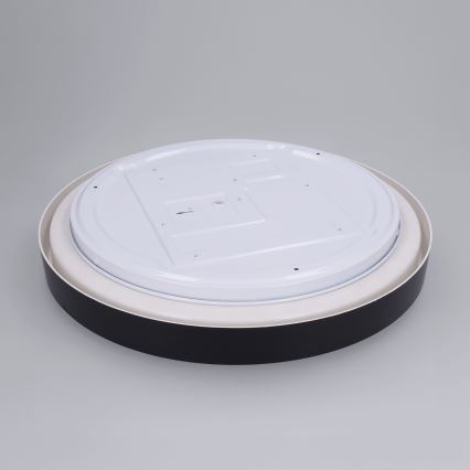 Brilagi - Lámpara de techo LED regulable MATTEO LED/48W/230V 3000-6500K Ø 41 cm negro + mando a distancia