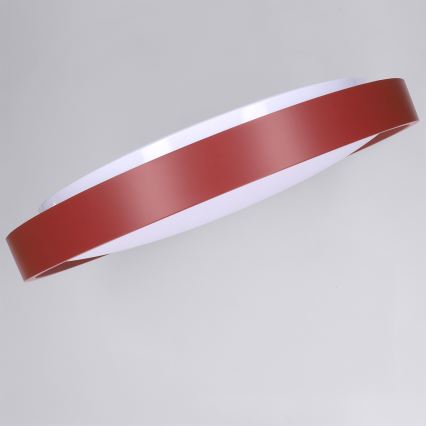 Brilagi - Lámpara de techo LED regulable MATTEO LED/48W/230V 3000-6500K Ø 41 cm roja + mando a distancia