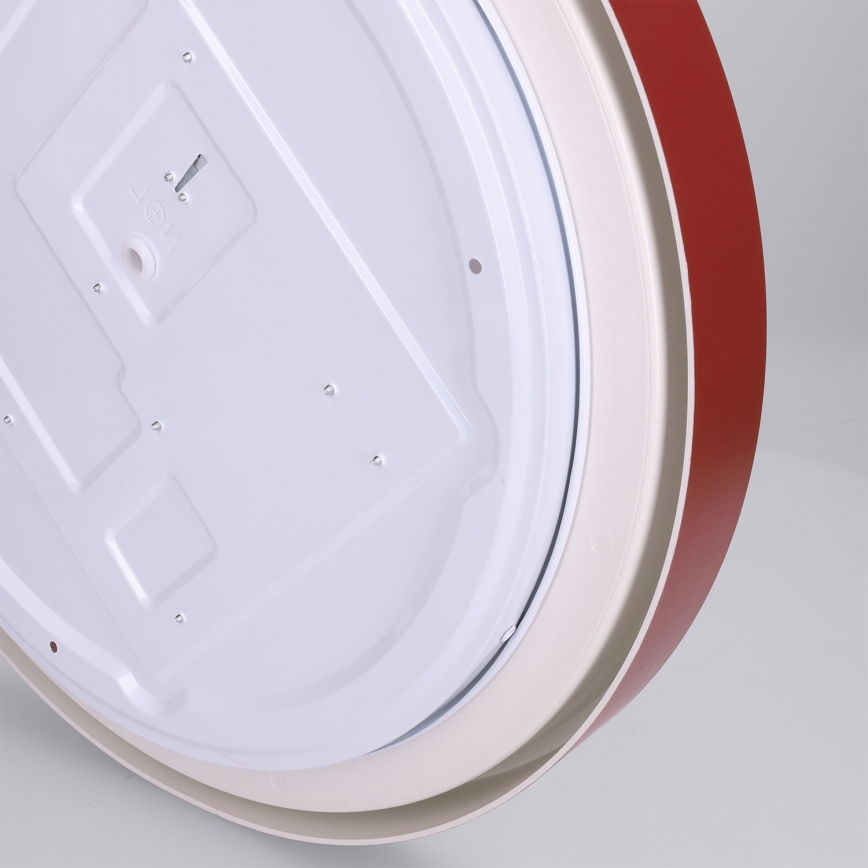 Brilagi - Lámpara de techo LED regulable MATTEO LED/48W/230V 3000-6500K Ø 41 cm roja + mando a distancia