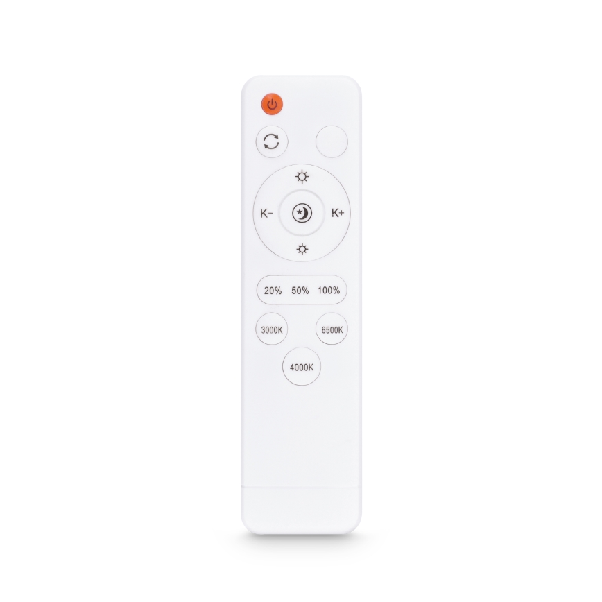 Brilagi - Lámpara de techo LED regulable PILANA LED/60W/230V 3000-6500K roble/blanco 56x56 cm + mando a distancia