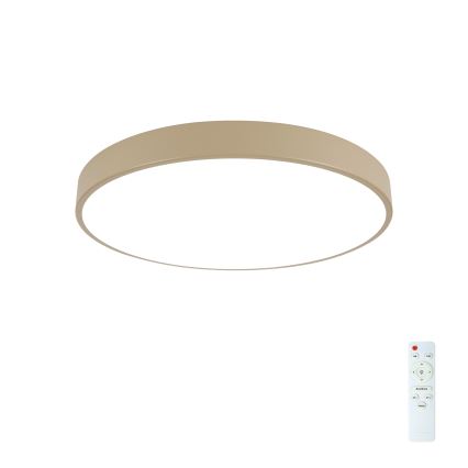 Brilagi - Lámpara de techo LED regulable POOL LED/60W/230V 3000-6000K Ø 50 cm beige + mando a distancia