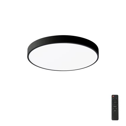 Brilagi - Lámpara de techo LED regulable POOL LED/60W/230V 3000-6000K Ø 60 cm negra + mando a distancia