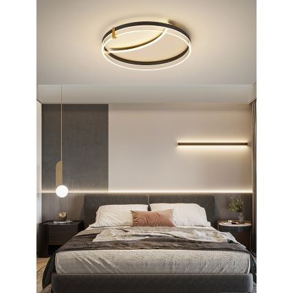Brilagi - Luminaria de techo LED regulable SIRELI LED/47W/230V 3000-6000K diámetro 40 cm + mando a distancia