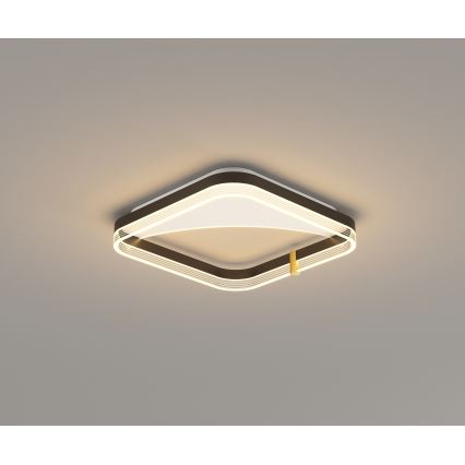 Brilagi - Luminaria de techo LED regulable SIRELI LED/56W/230V 3000-6000K 40x40 cm + mando a distancia